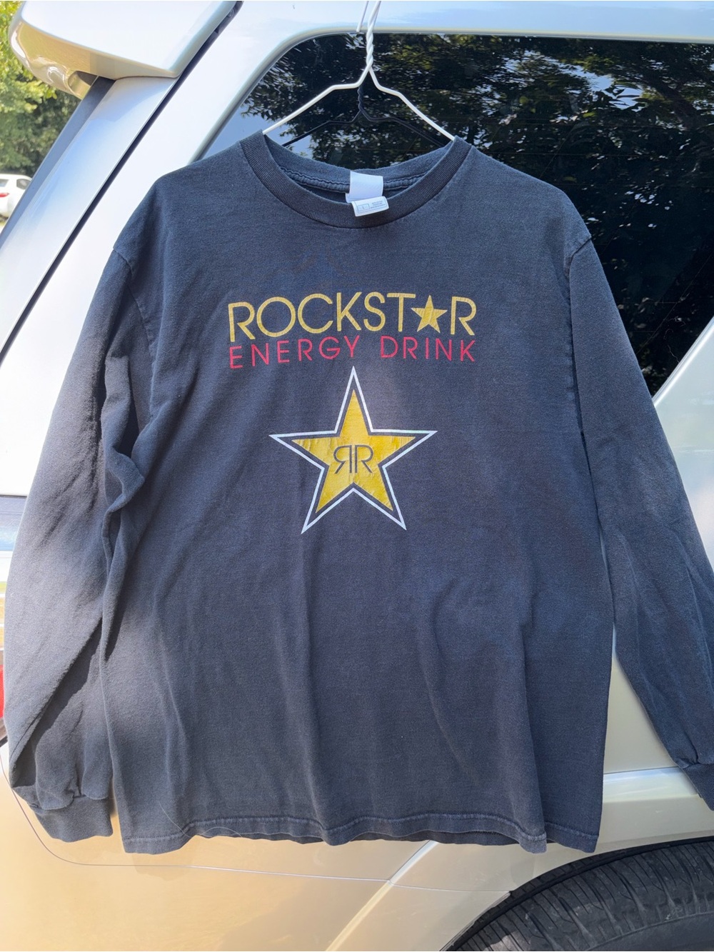 Early 2000s Rockstar energy drink promo long sleeve